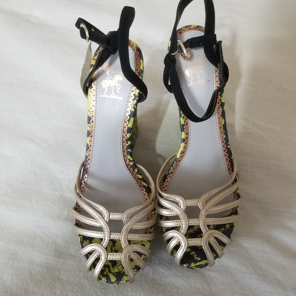 New Strappy wedge Circle by Sam Edelman sandals size 8.5M - Picture 3 of 14